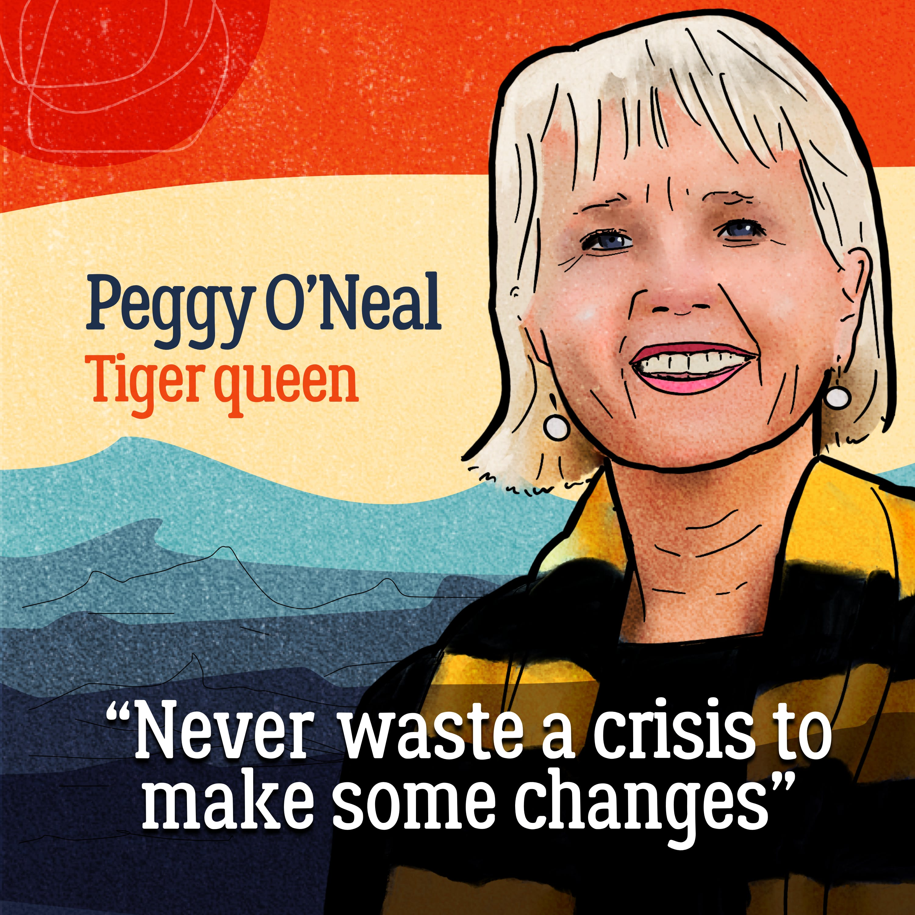Kicking goals — Peggy O’Neal stares down the competition 