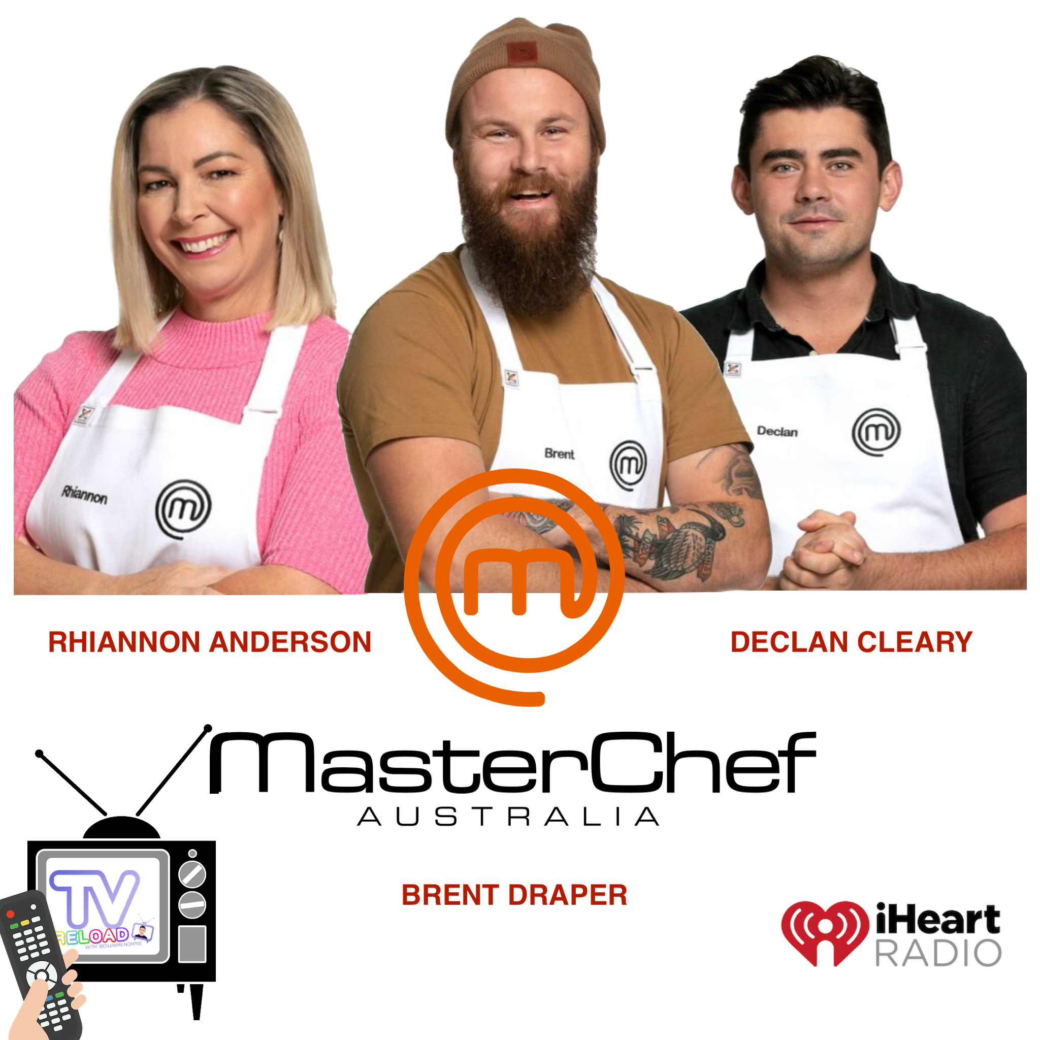 Brent, Rhiannon & Declan - MASTERCHEF AUSTRALIA - Reality TV Contestants