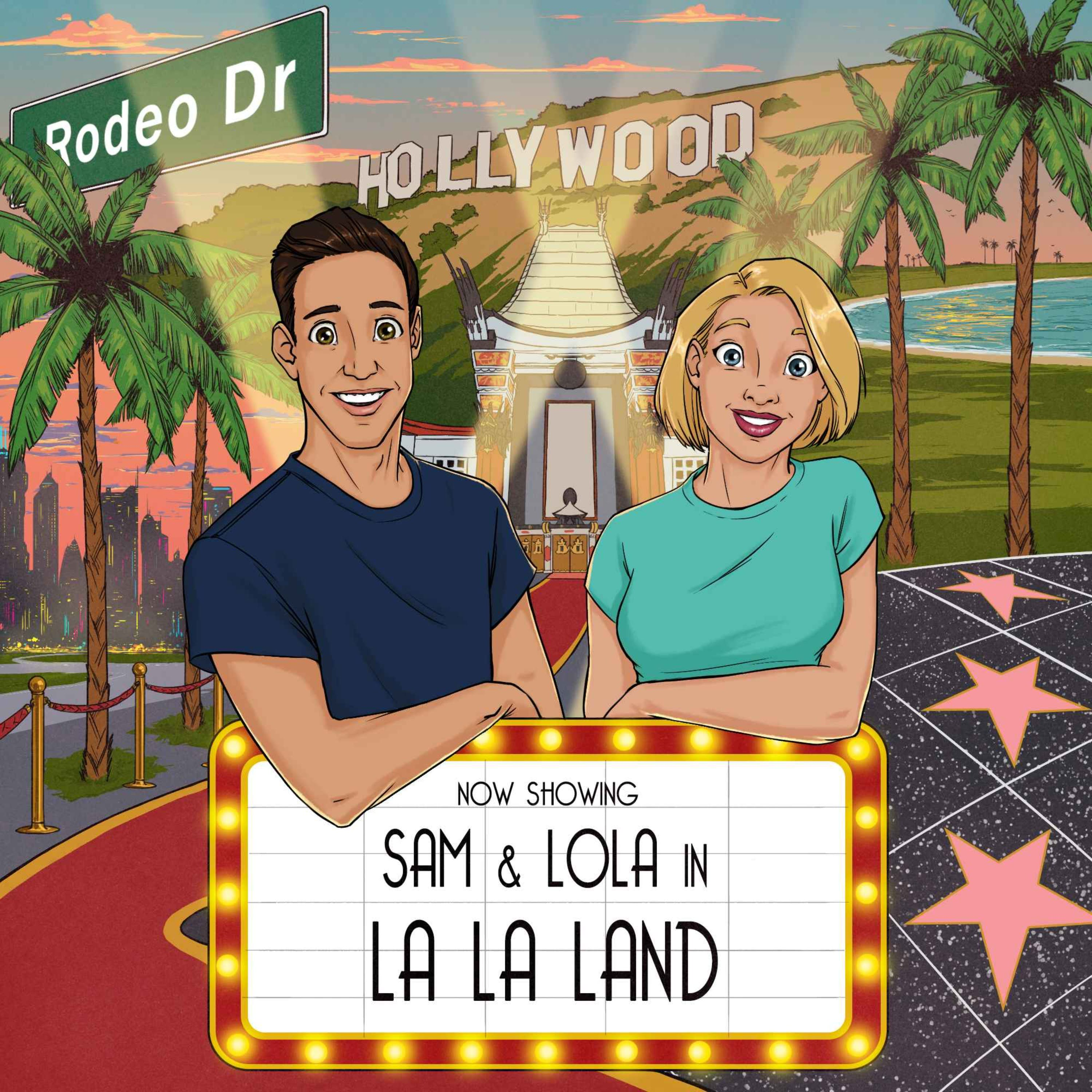 223. Sam & Lola in LA LA LAND: Behind the scenes of the feature film - Senior Year
