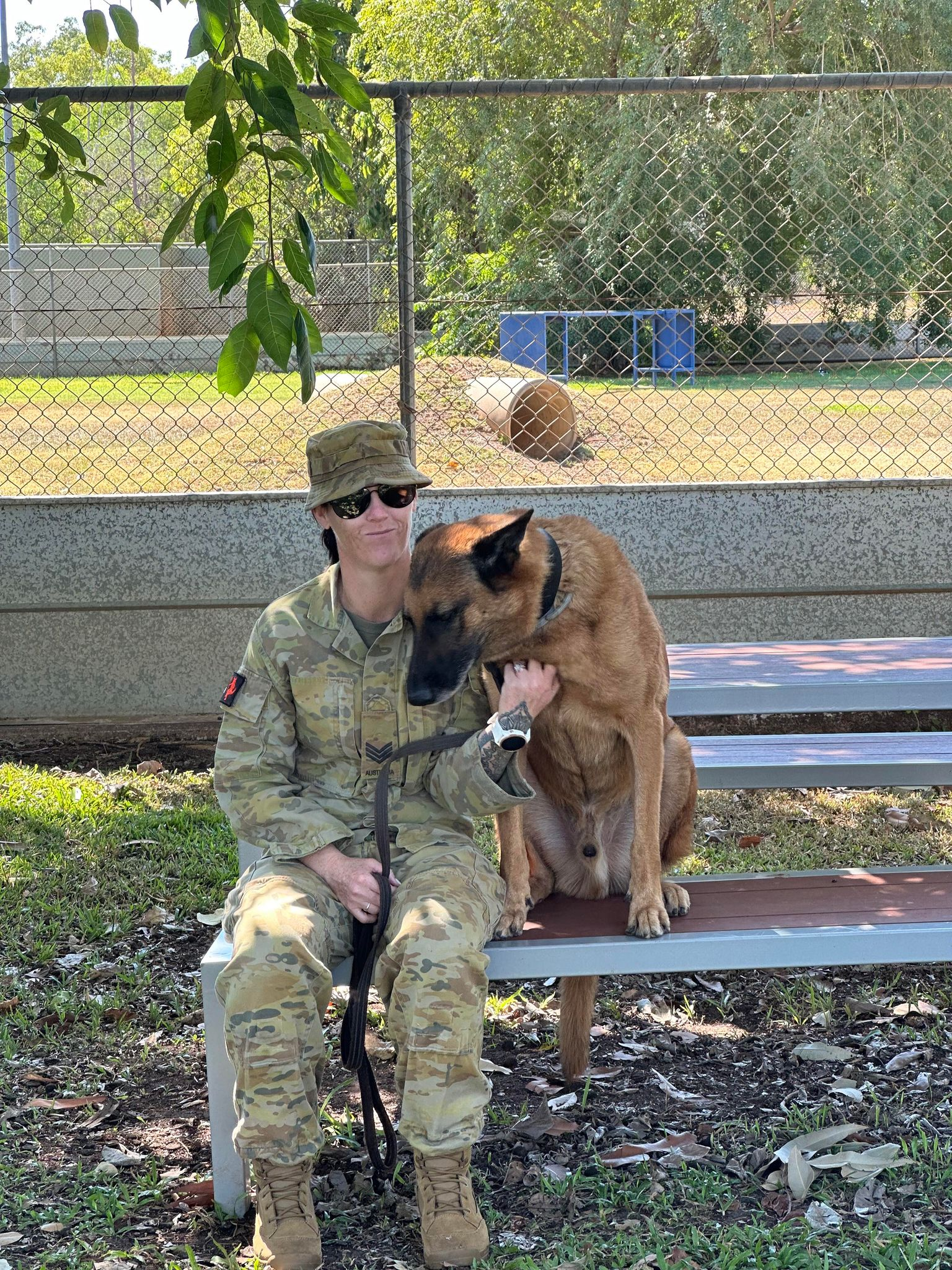 Military Working Dog Operations Cell 13, Sergeant Natasha Falconer and 1 Military Police Battalion Lance Corporal Jared Willis explain how valuable their dogs are on National Military Working Dog Day