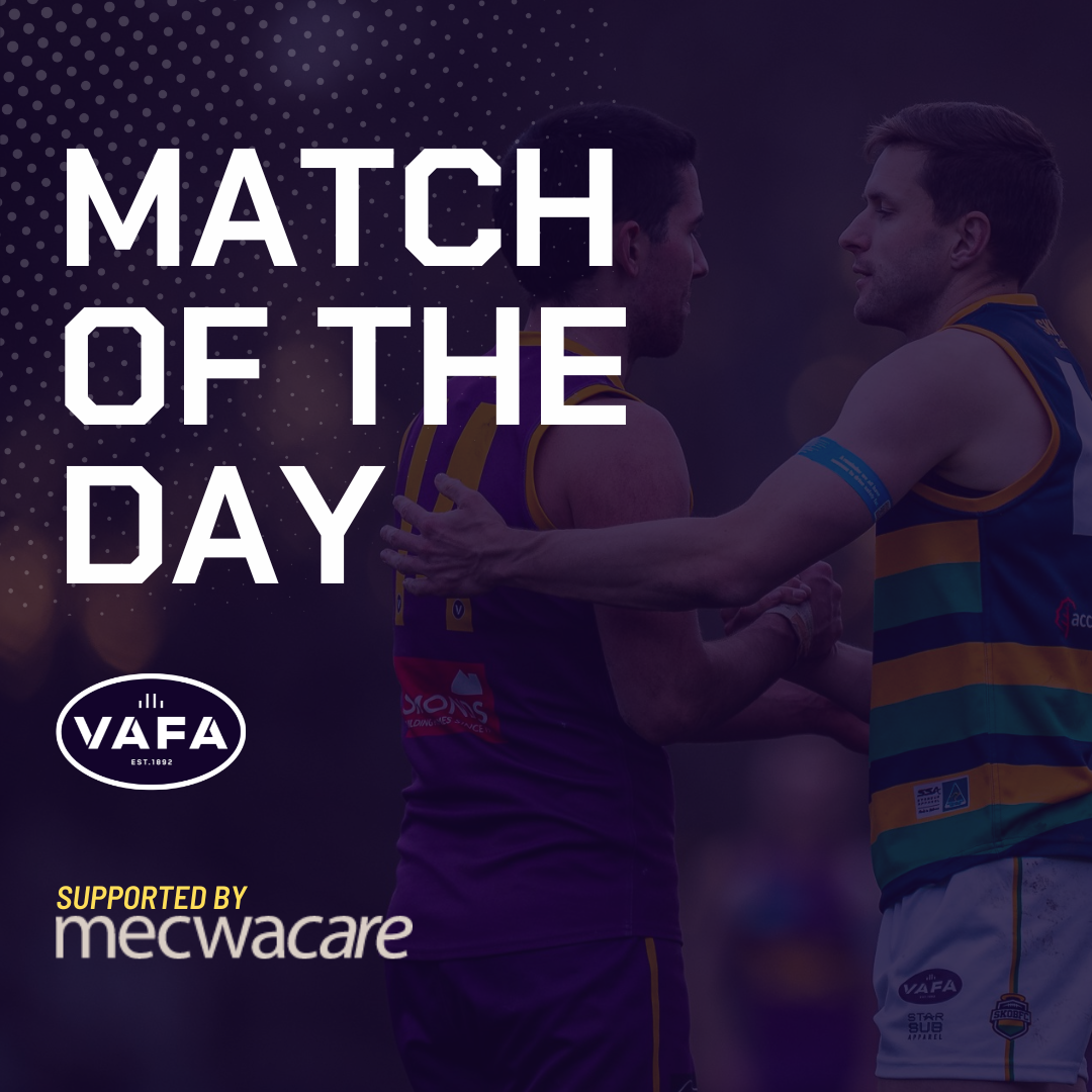 VAFAMatch of the Day: Round 12 - Old Brighton def by. St Kevin's