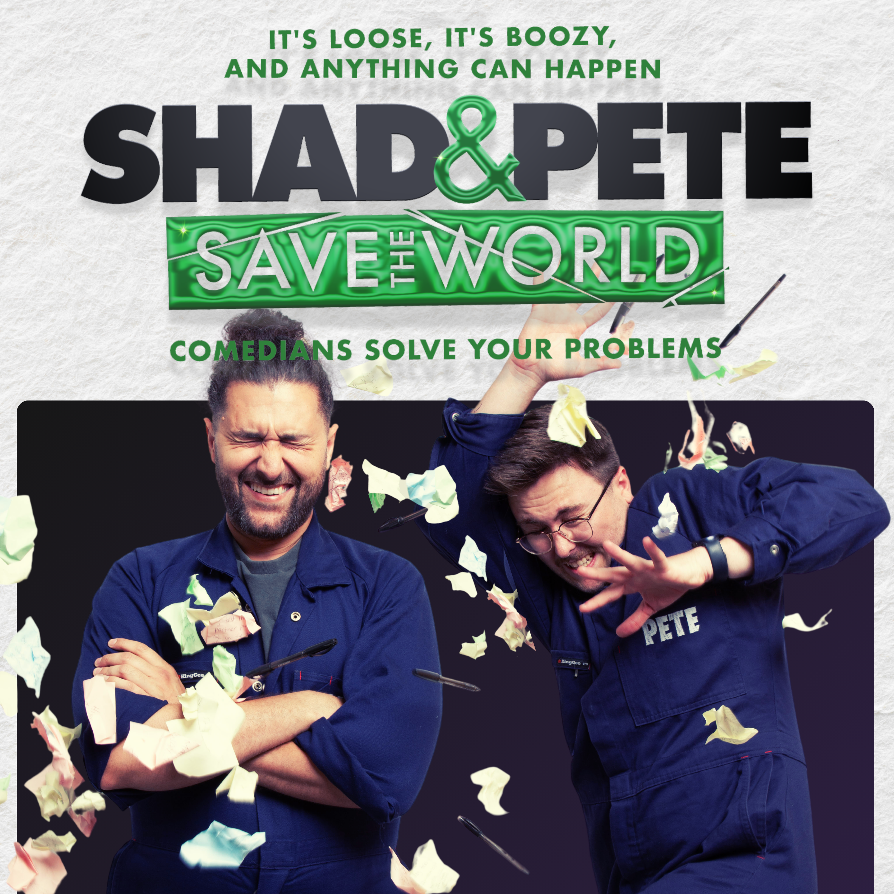 Shad and Pete Save The World!