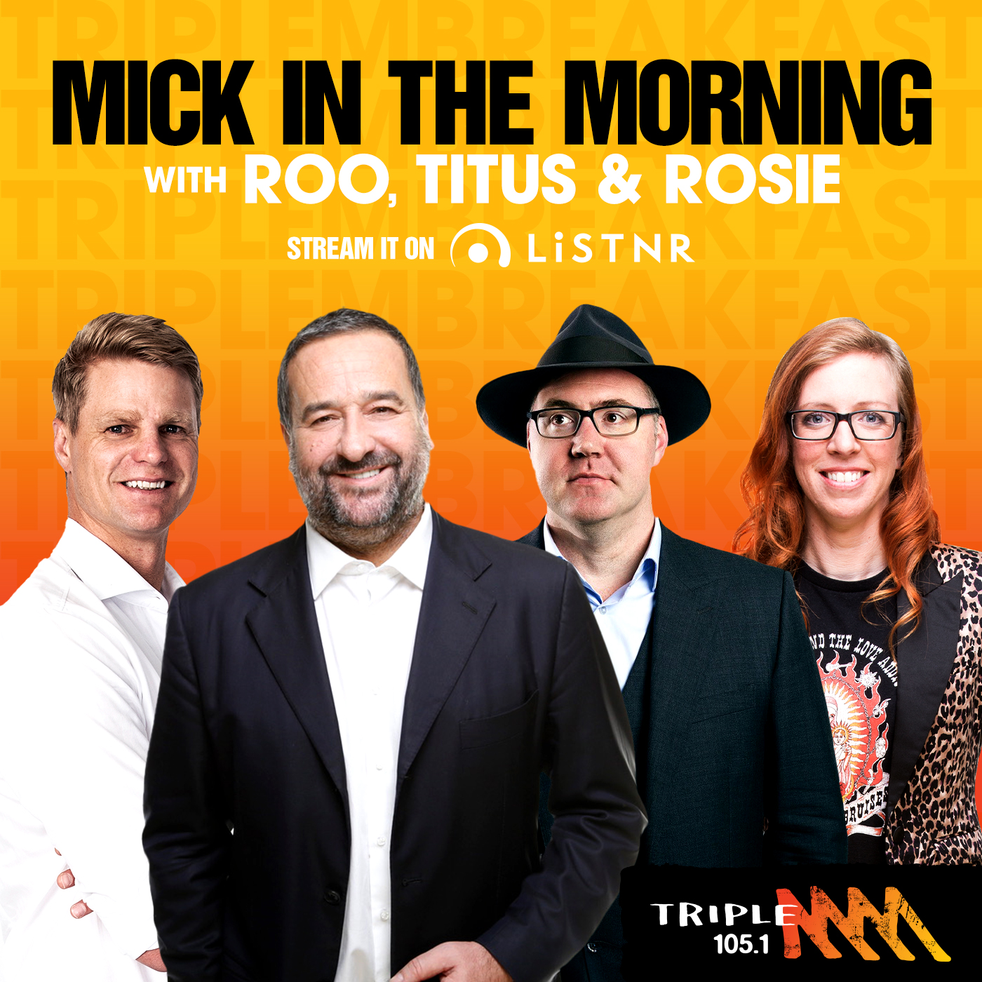 Introducing Mick in the Morning with Roo, Titus and Rosie