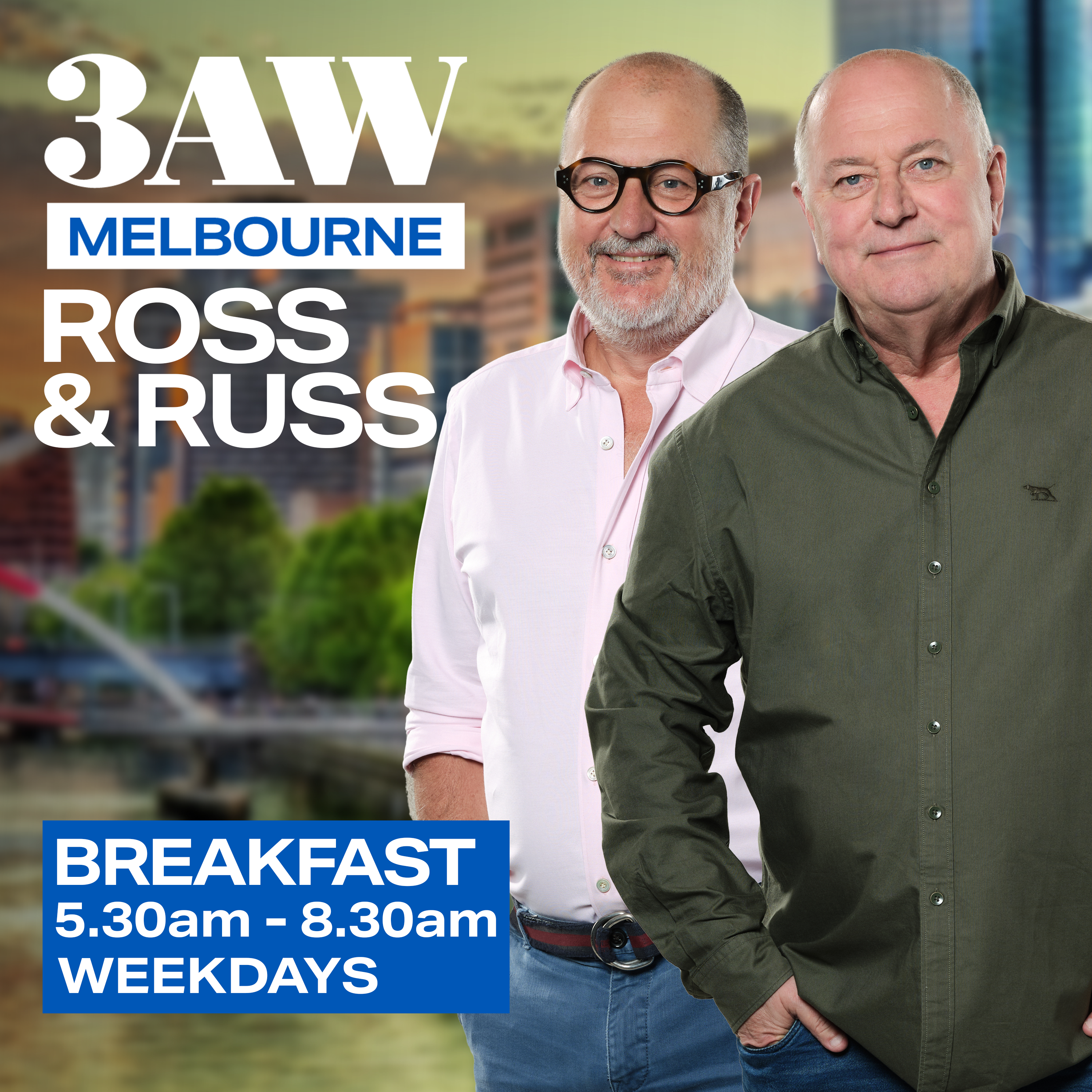 3AW Breakfast with Ross and Russel - podcast cover